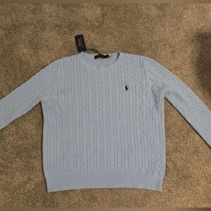 Ralph Lauren Light Blue Knitted Sweater